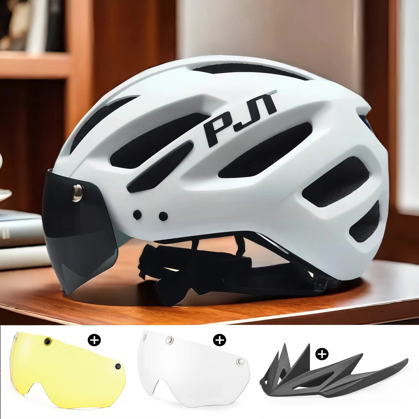 Casque de vélo avec visière homme / Femme - SafeMotion