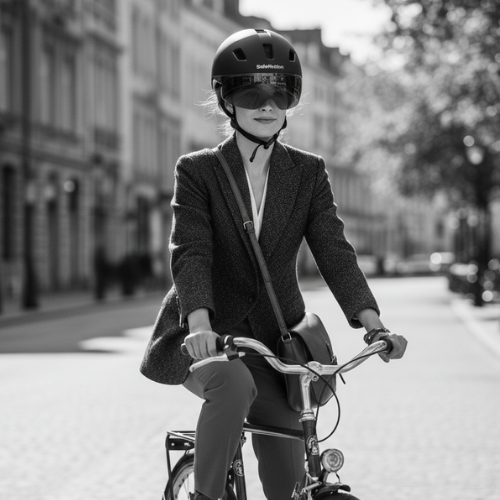 Casque vélo femme