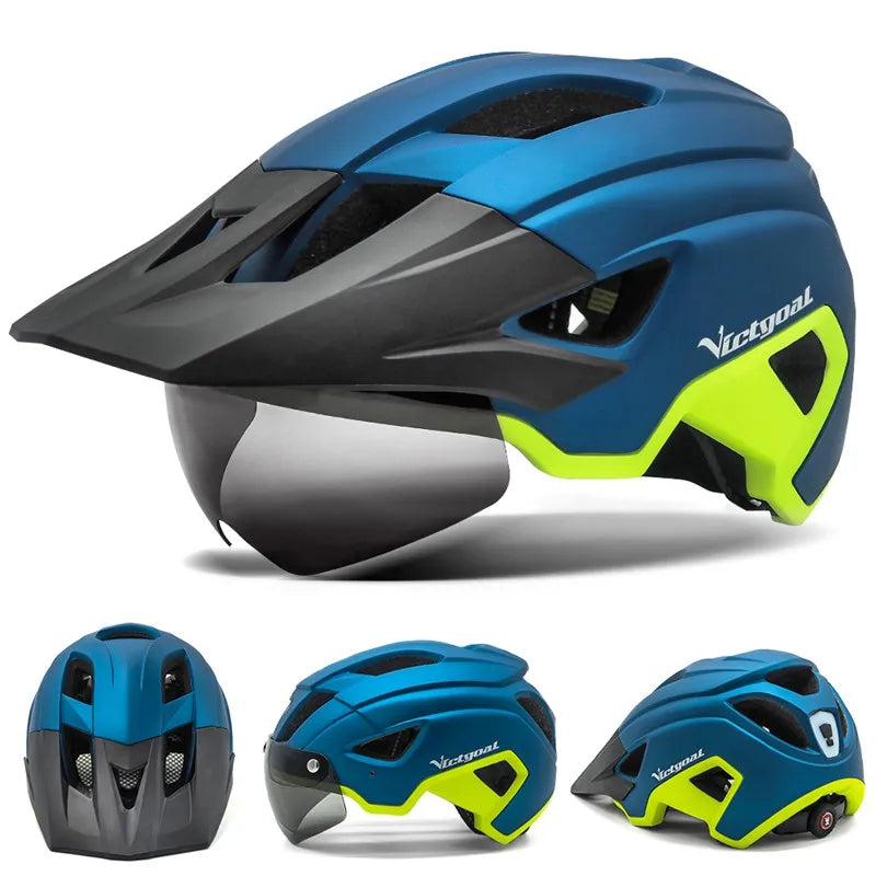 casque vélo avec visière et lumière - SafeMotion