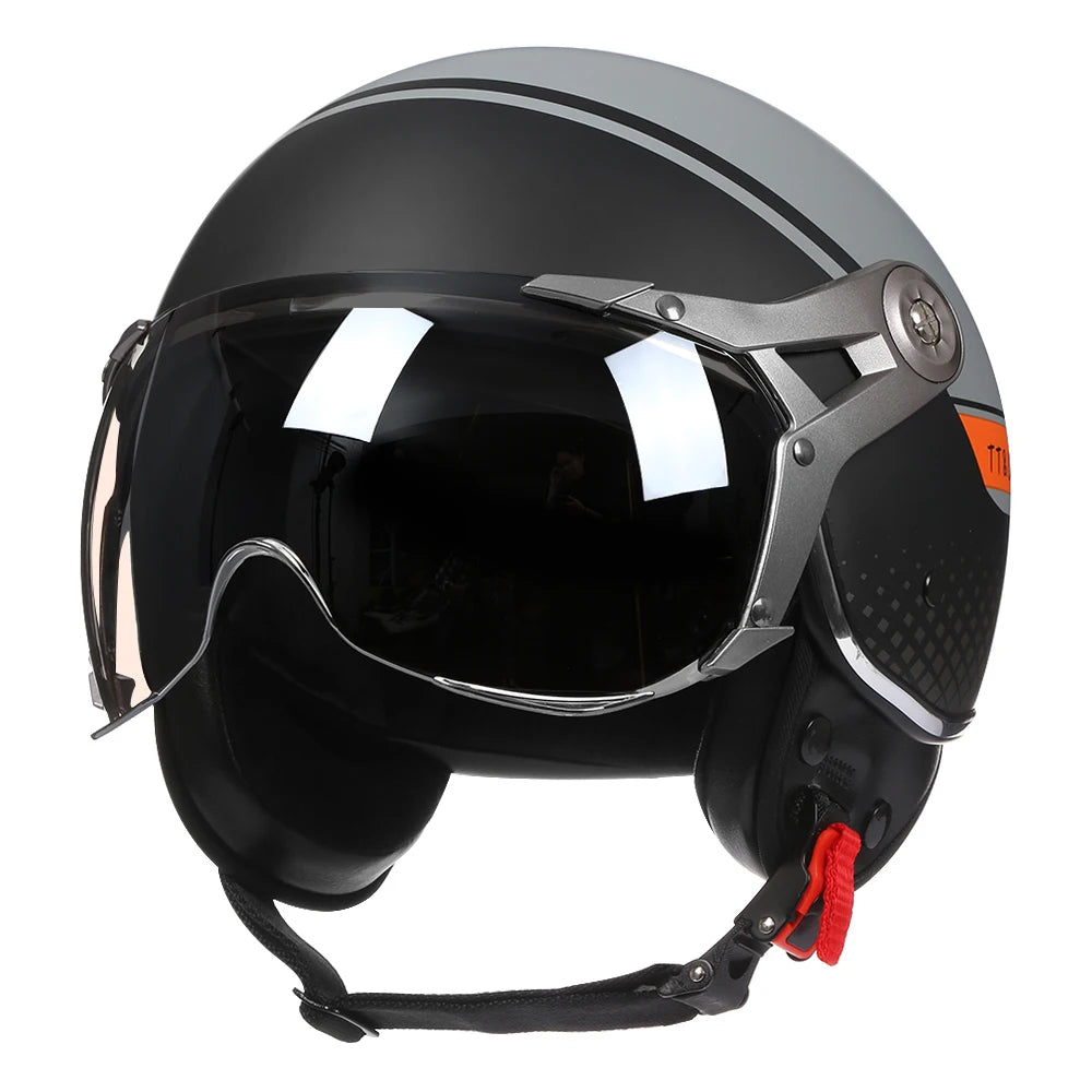 Casque vélo hiver avec visière - SafeMotion