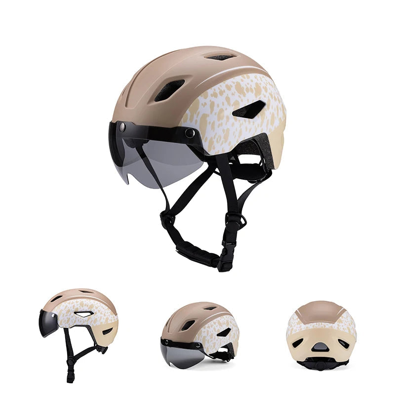 Casque velo enfant visiere - SafeMotion
