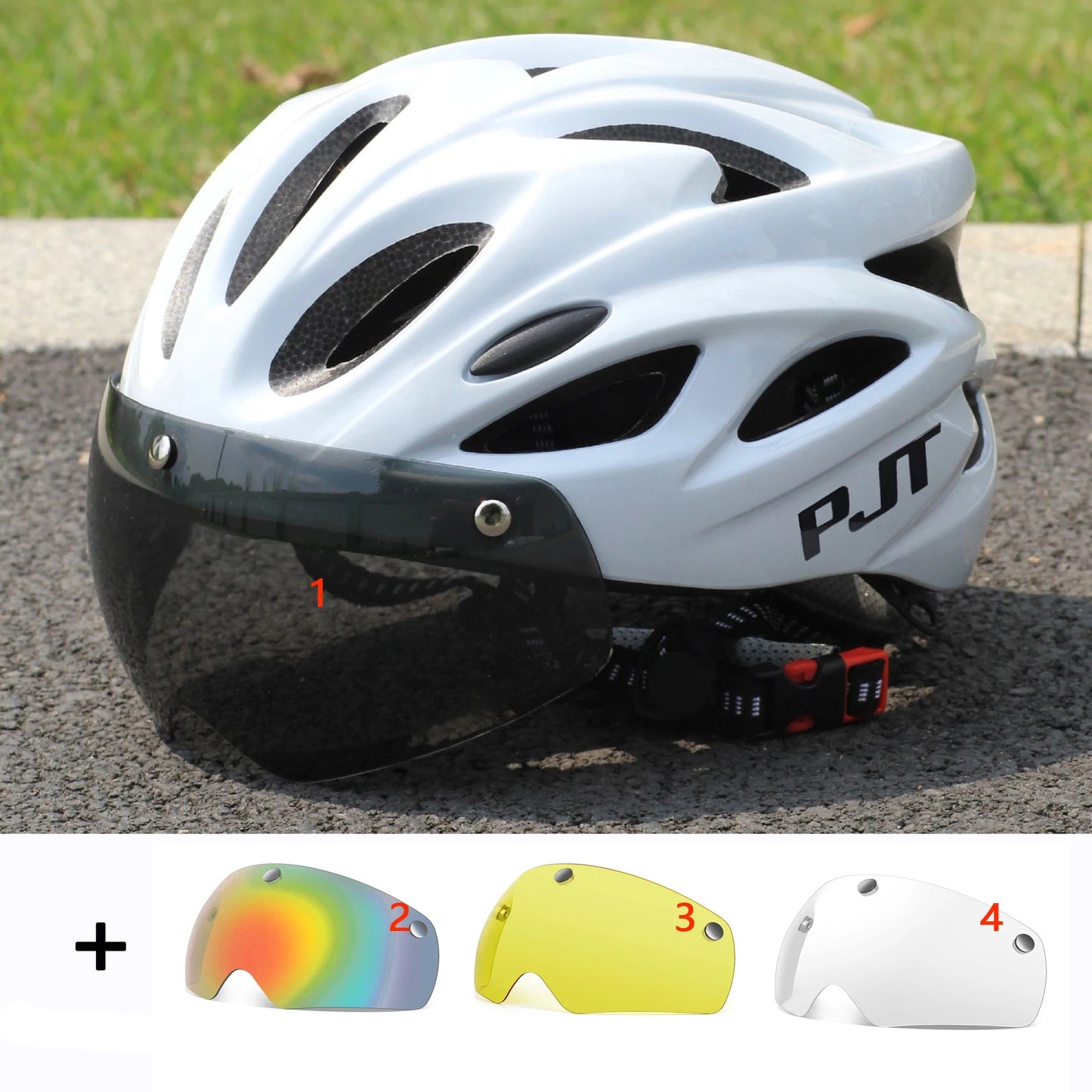 Casque visière vélo - SafeMotion