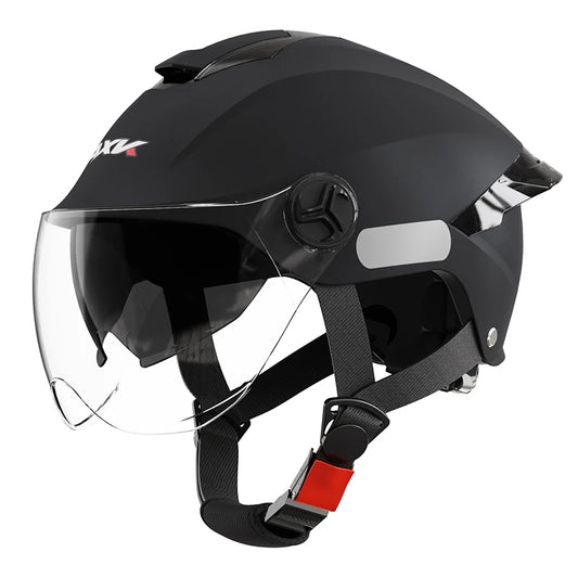 Casque vélo avec visière rétractable - SafeMotion