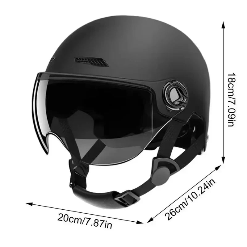 Casque vélo visière amovible - SafeMotion