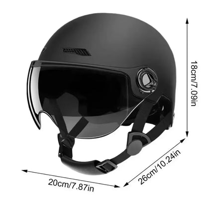 Casque vélo visière amovible - SafeMotion