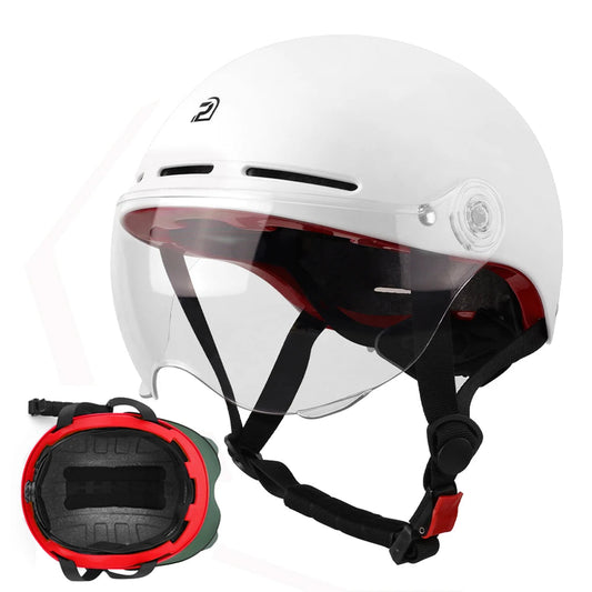 Casque avec visière pour vélo - SafeMotion