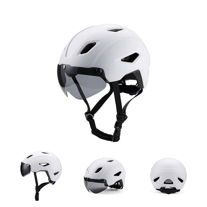 Casque velo enfant visiere - SafeMotion