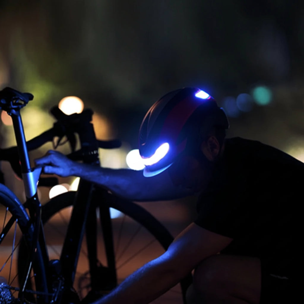 casque vélo avec lumière - SafeMotion