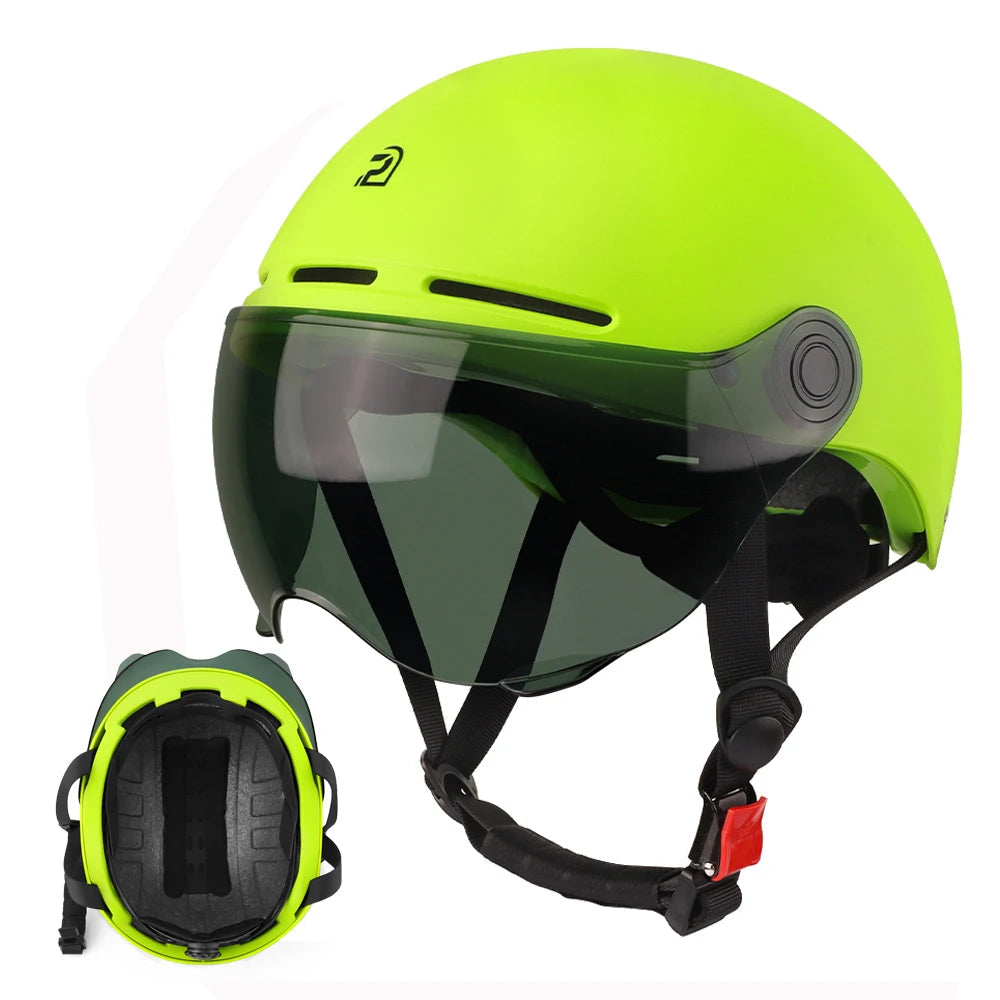 Casque avec visière pour vélo - SafeMotion