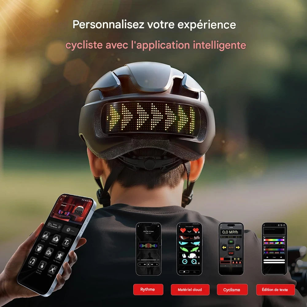 casque velo femme original / électrique - SafeMotion