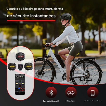 casque velo femme original / électrique - SafeMotion