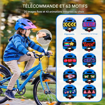 Casque vélo enfant 4 ans - 8 ans - SafeMotion