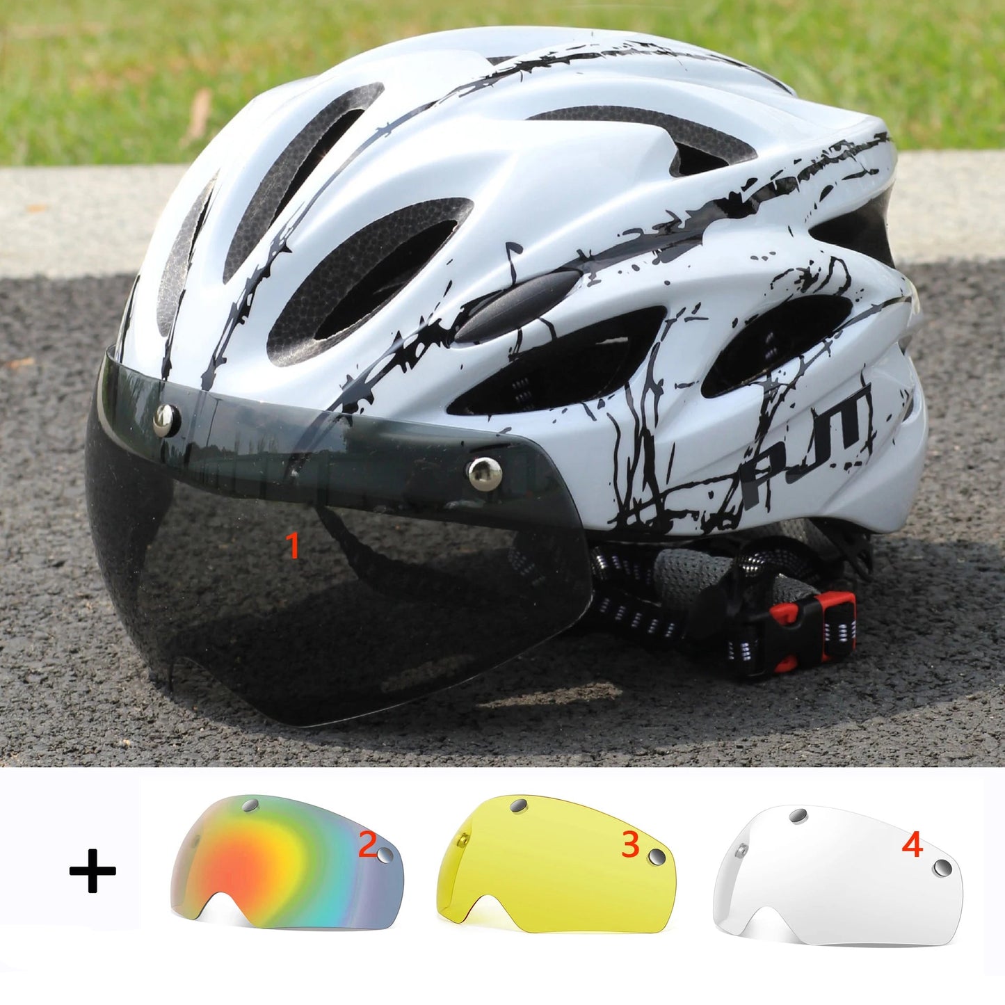 Casque visière vélo - SafeMotion