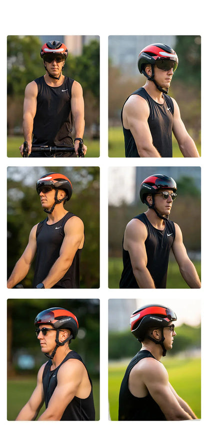 casque vélo avec lumière - SafeMotion