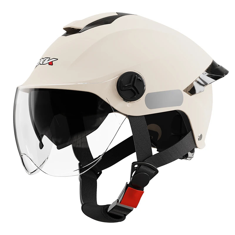 Casque vélo avec visière rétractable - SafeMotion