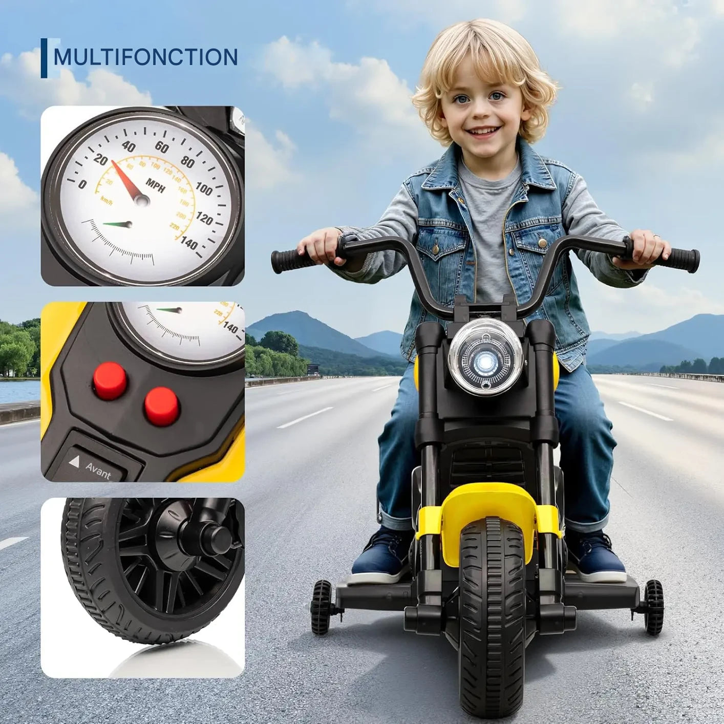 draisienne électrique 2 ans - SafeMotion