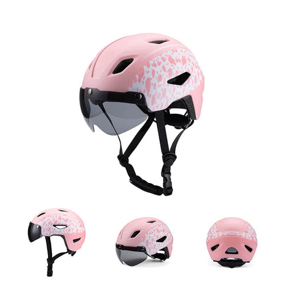 Casque velo enfant visiere - SafeMotion