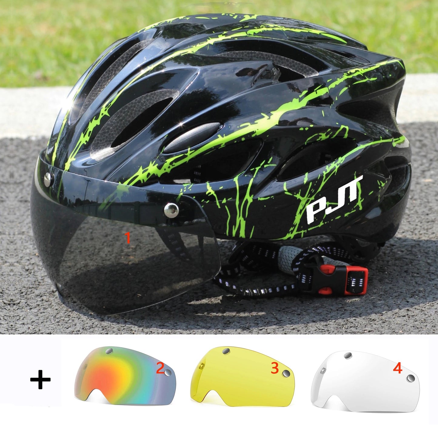 Casque visière vélo - SafeMotion