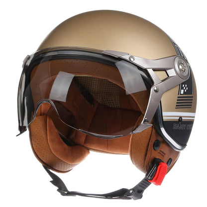 Casque vélo hiver avec visière - SafeMotion