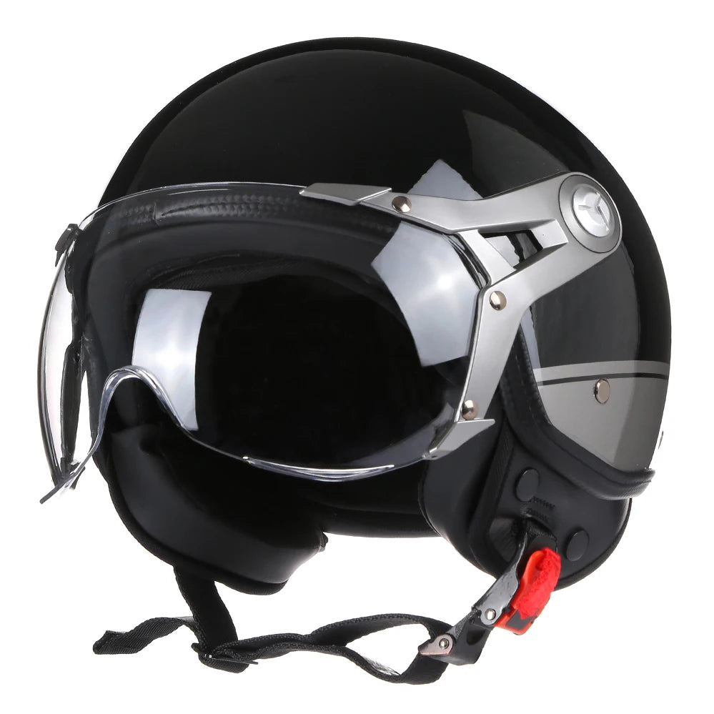 Casque vélo hiver avec visière - SafeMotion