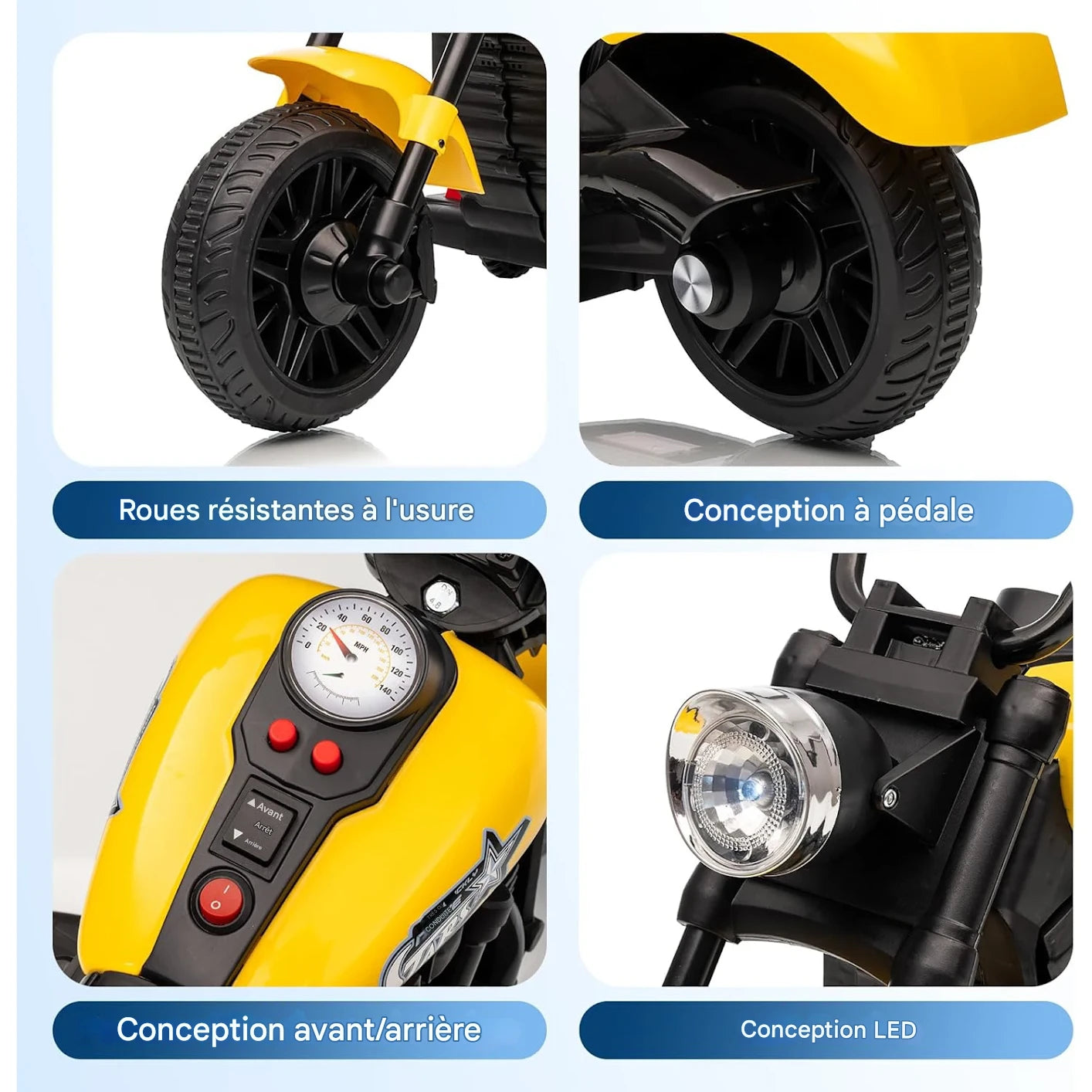 draisienne électrique 2 ans - SafeMotion
