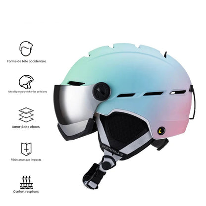 Casque vélo visière solaire - SafeMotion