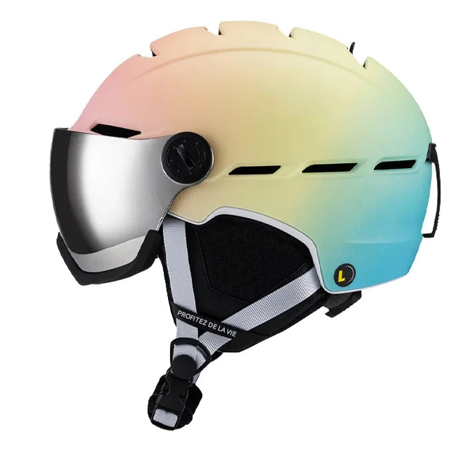 Casque vélo visière solaire - SafeMotion