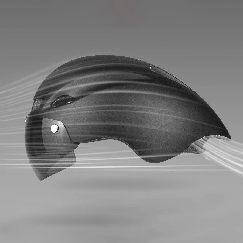 Casque vélo route avec visière - SafeMotion