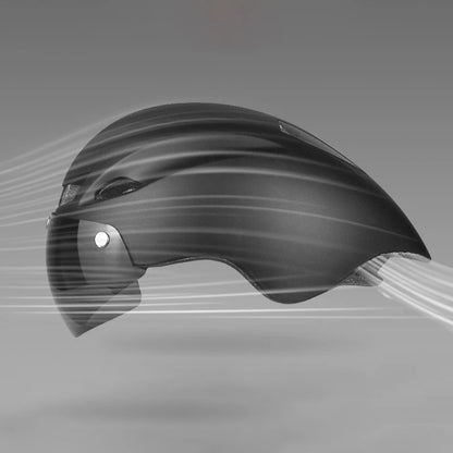 Casque vélo route avec visière - SafeMotion