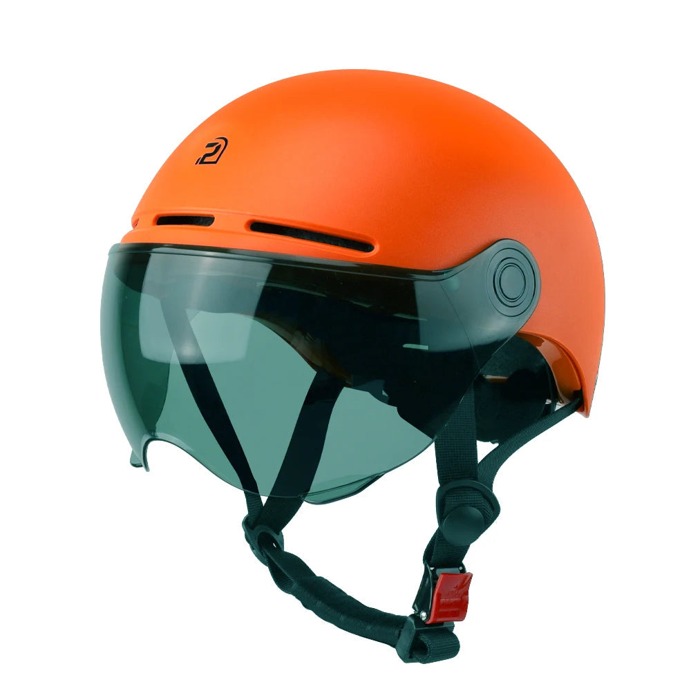 Casque avec visière pour vélo - SafeMotion