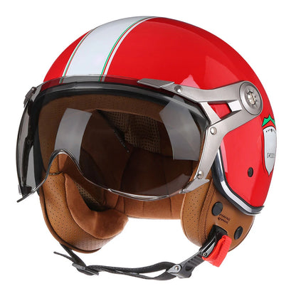 Casque vélo hiver avec visière - SafeMotion