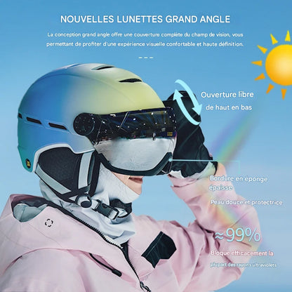 Casque vélo visière solaire - SafeMotion