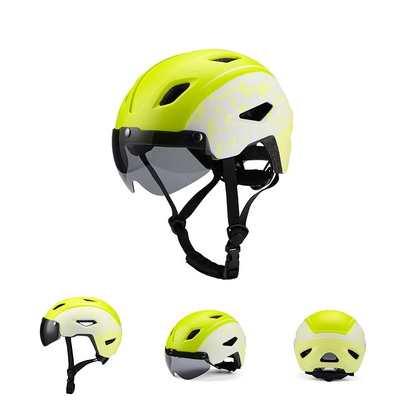 Casque velo enfant visiere - SafeMotion