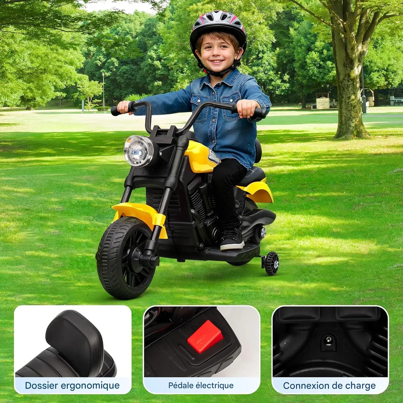 draisienne électrique 2 ans - SafeMotion