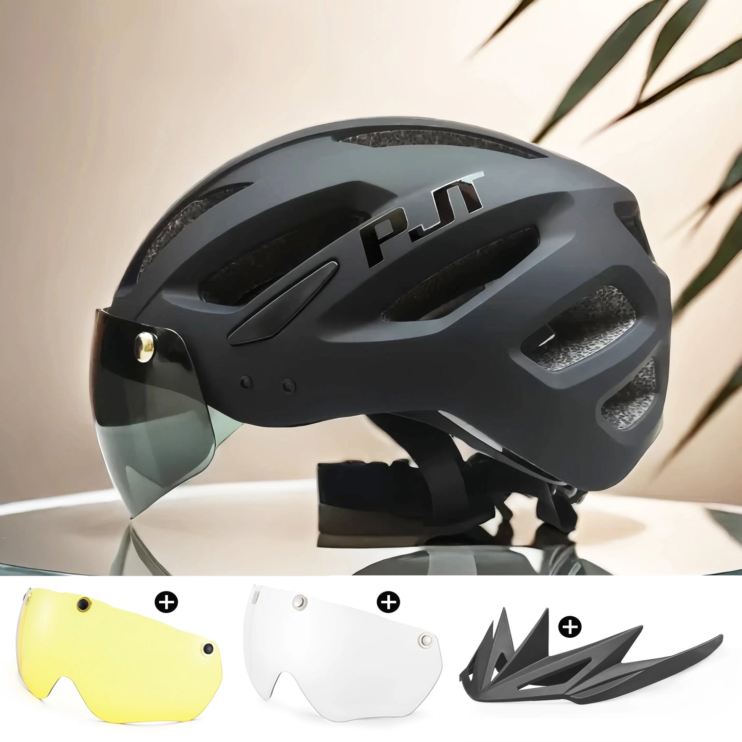 Casque de vélo avec visière homme / Femme - SafeMotion