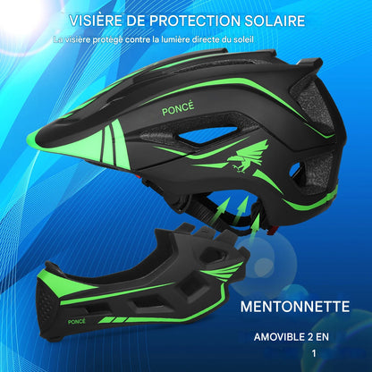 Casque intégral vélo enfant - SafeMotion