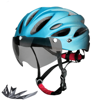Casque vélo visière lumière - SafeMotion
