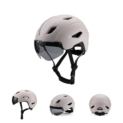 Casque velo enfant visiere - SafeMotion