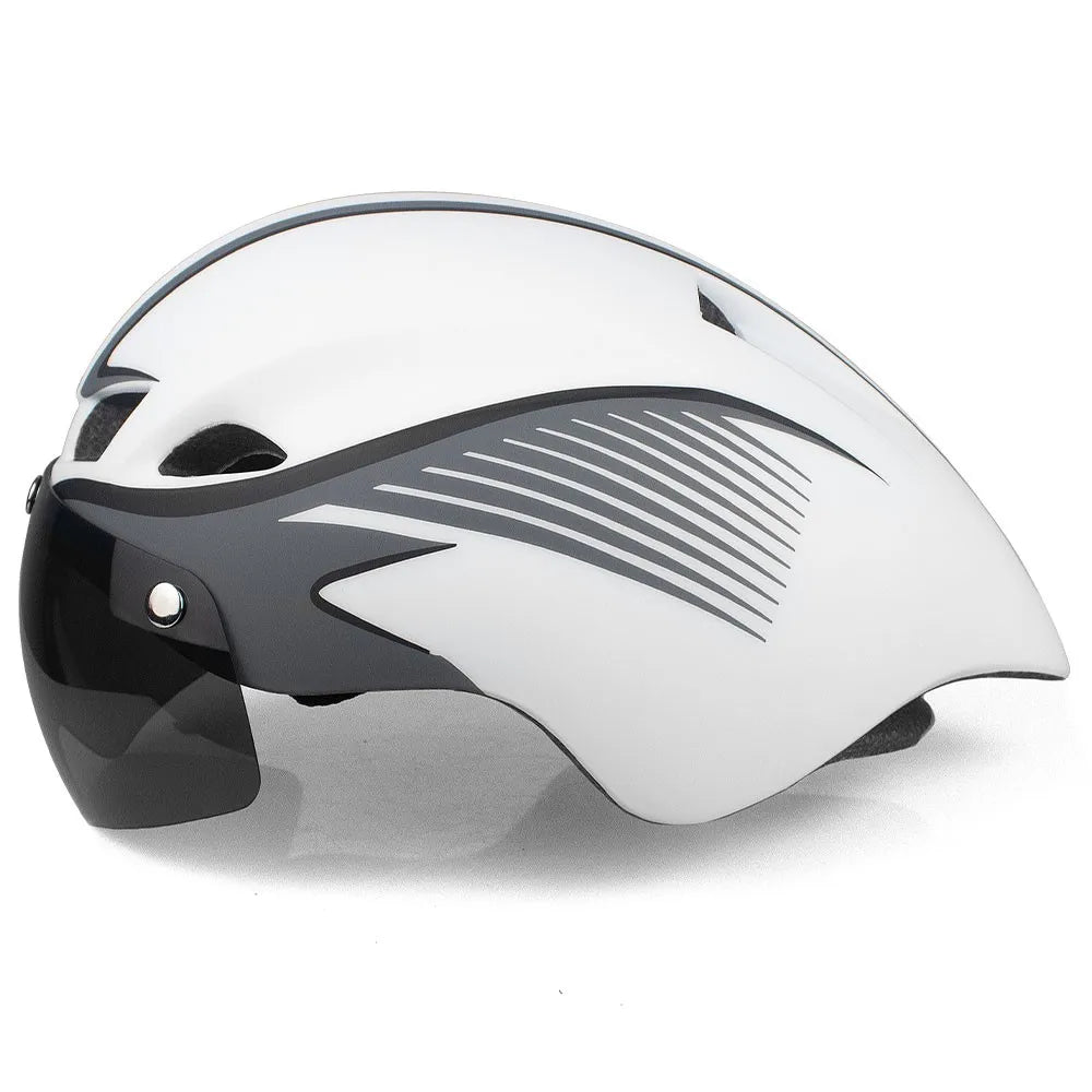 Casque vélo route avec visière - SafeMotion